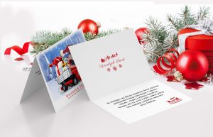 Firmowe Kartek świąteczne z logo